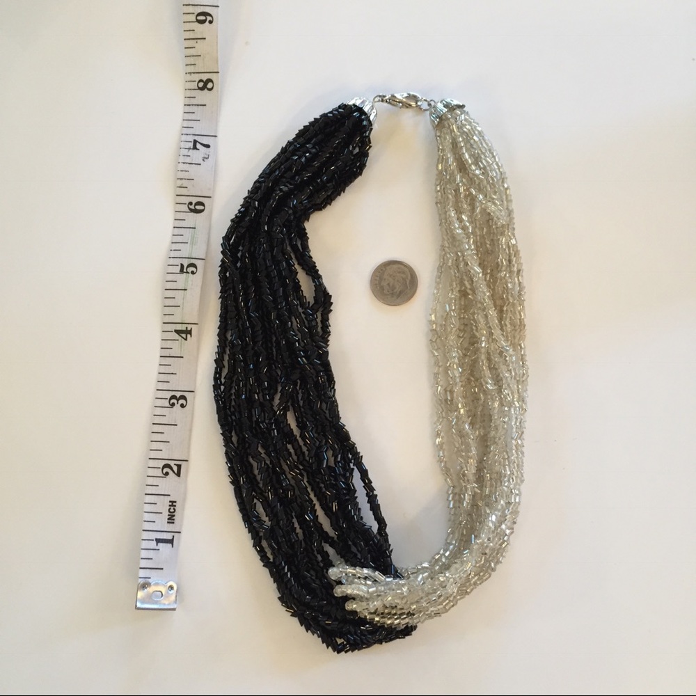 Seed Bead Multi Strand Necklace - image 2